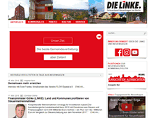 Tablet Screenshot of dielinke-neuenhagen.de